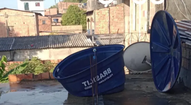 'Quando o segundo sol chegar': Alta temperatura em Manaus faz caixa d’água ''derreter'' e mostra que a cidade não é para amadores