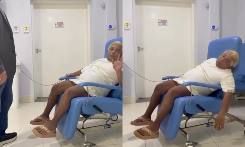 Patixa Teló desmaia e se despede de fãs após receber diagnóstico no hospital; veja vídeo