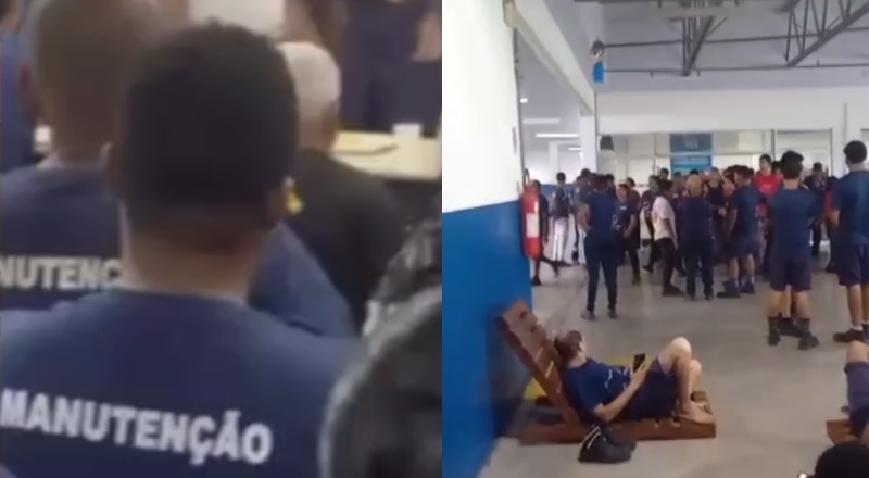 Almoço fatal: trabalhador morre engasgado e colegas acusam omissão no socorro; veja vídeo