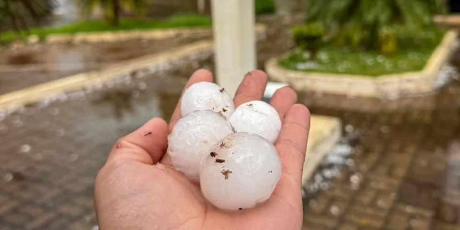 Região Sul tem previsão de chuva e granizo nesta terça-feira