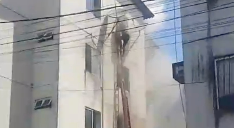 Urgente: incêndio atinge apartamentos do Viver Melhor 3 e deixa pessoas feridas; veja vídeos