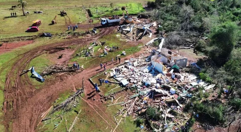 Brasil já registra 81 tornados em 2026 e número pode superar recorde histórico