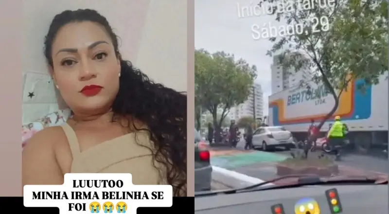 Saiba quem é: Mulher que perdeu a vida em acidente de trânsito na Avenida São Jorge havia saído de casa para comprar comida