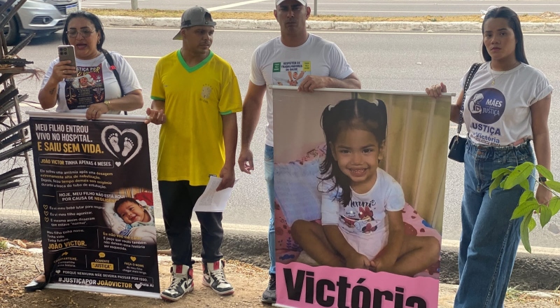 Pais denunciam m0rtes de crianças e cobram investigação sobre suposta negligência em hospitais públicos do Amazonas