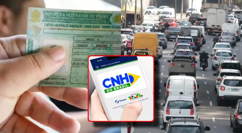 Pedidos de CNH disparam 216% após novas regras e 7,3 milhões iniciam processo de habilitação