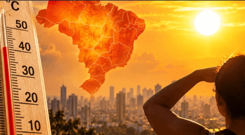 Segunda começa com calorão de até 36°C em Manaus; interior tem risco de temporais