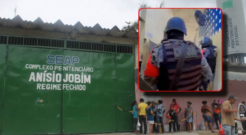 O caldo engrossou: visitas são suspensas no Compaj após tentativa de fuga de detentos em Manaus