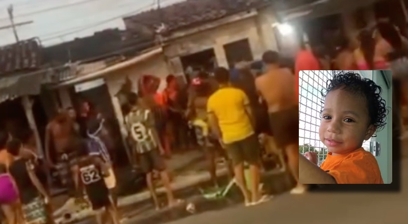 Tragédia! Menino de 2 anos perde a vida atropelado e motorista é linchado por populares; veja vídeo