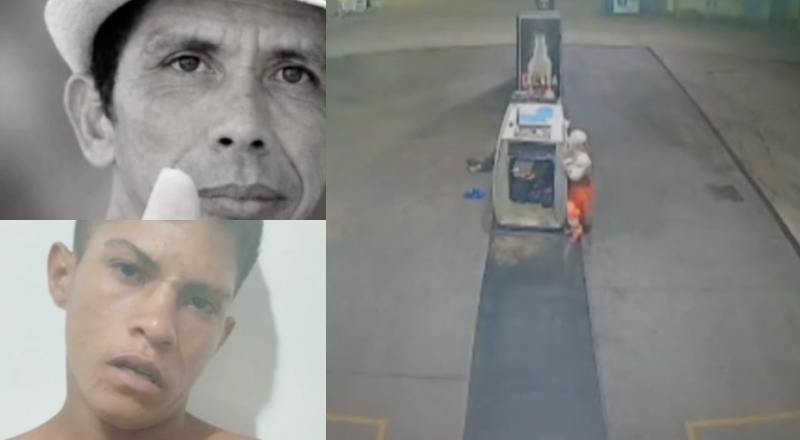 Frentista é m0rto a pauladas durante assalto em posto de combustível; veja vídeo