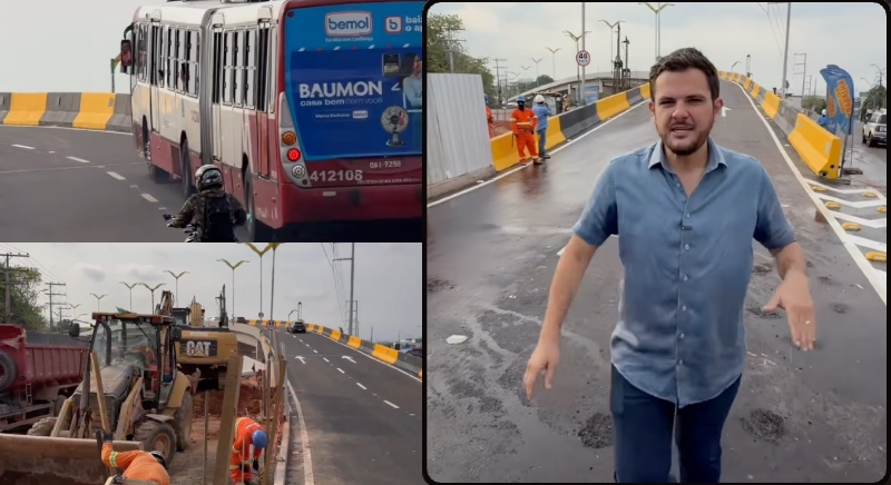 Viaduto Passarão: primeira etapa é liberada com alça de 326 metros e entrega antecipada em Manaus; veja vídeos