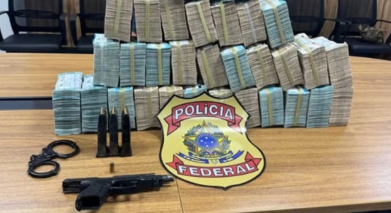 Esquema de caixa dois! Polícia Federal pega R$ 2,5 milhões em dinheiro vivo e apura possível uso eleitoral