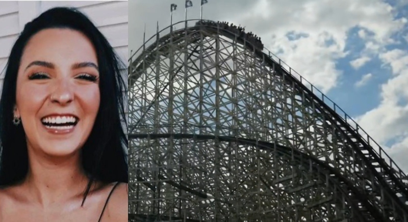 Do riso ao desespero! O momento de horror vivido por jovem que sofreu traumatismo grave na montanha-russa do Hopi Hari