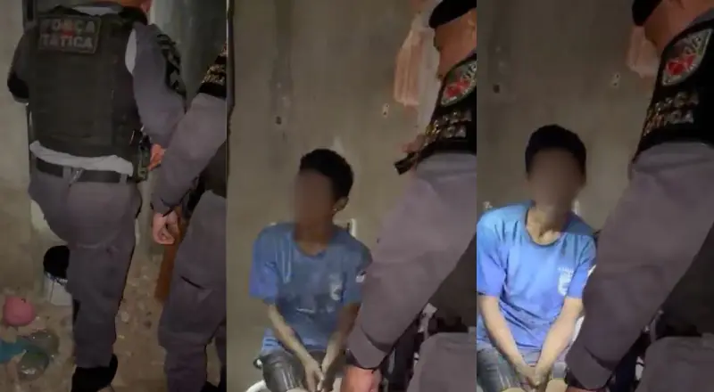 Homem sequestrado por causa de dívida de R$ 140 com o tráfico é resgatado pela polícia em Manaus
