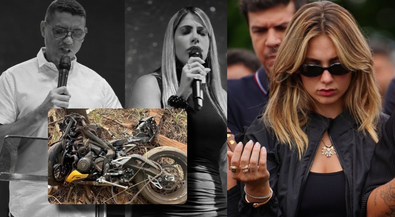Segurança de Virgínia Fonseca e a esposa dele morrem em acidente de moto