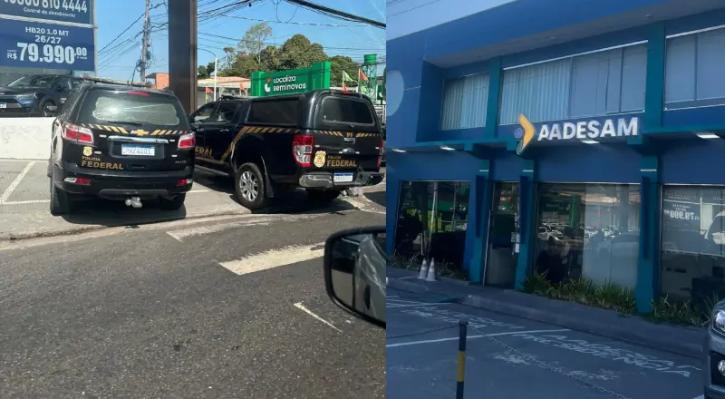 Urgente: movimentação estranha e Polícia Federal no prédio da Aadesam, em Manaus