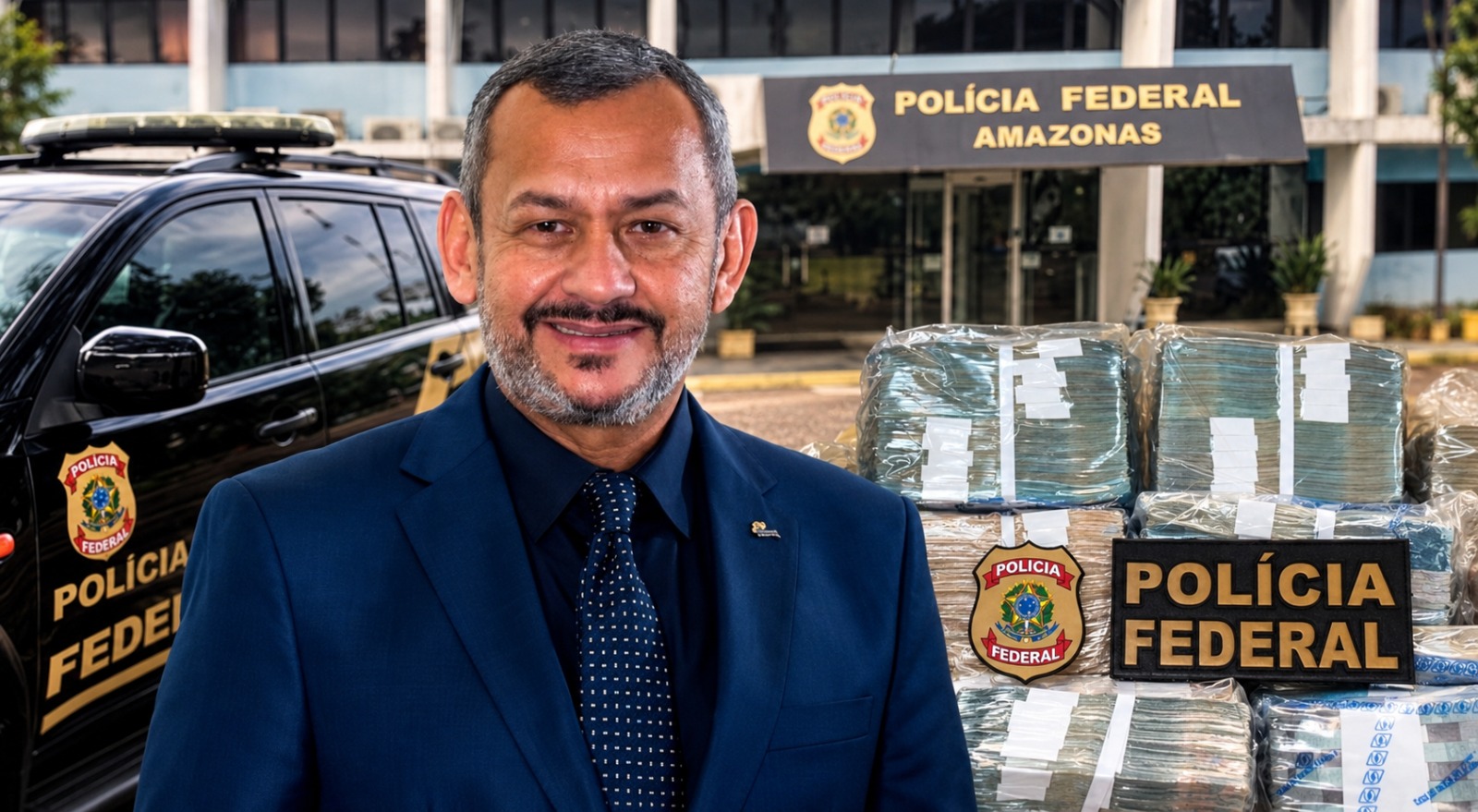 Conheça o empresário dono da JAKS Serviços detido pela PF com R$ 1 milhão em Manaus; empresa mantém contratos no Amazonas