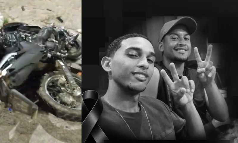 Dois irmãos morrem em acidente entre moto e carro na estrada; veja vídeo