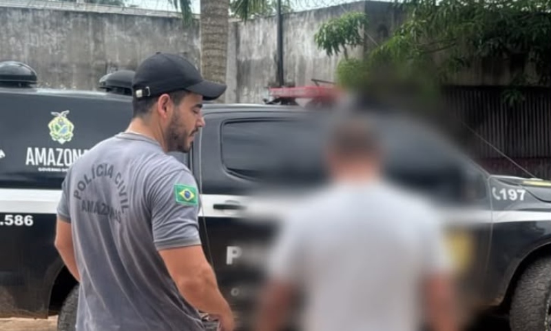Homem que assassinou a esposa e tentou fraudar provas do crime é preso em Lábrea, no Amazonas