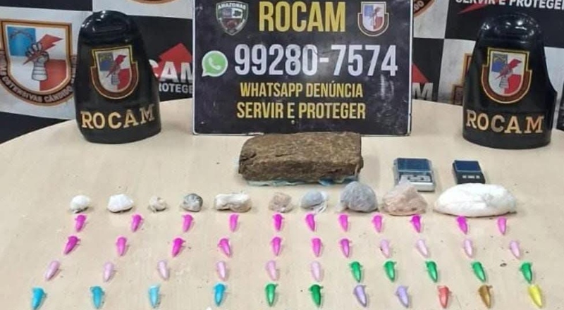 Homem tenta fugir e acaba preso com drogas em casa abandonada na Compensa