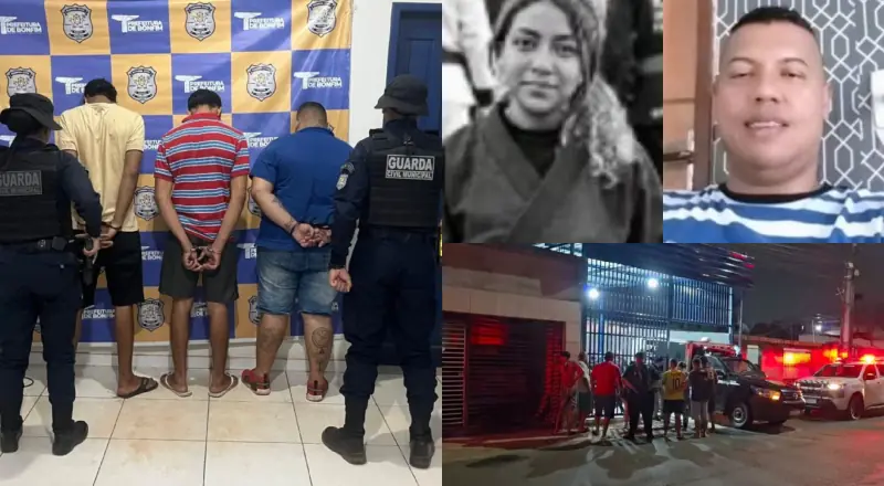 Tentaram fugir para a Guiana: trio suspeito de latrocínio de casal em Manaus é preso na fronteira
