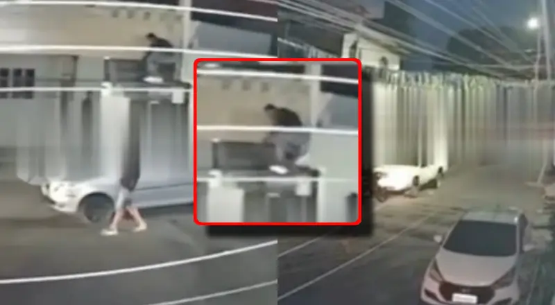 Câmeras flagram homens invadindo casa antes de vítima ser execut4da em Manaus