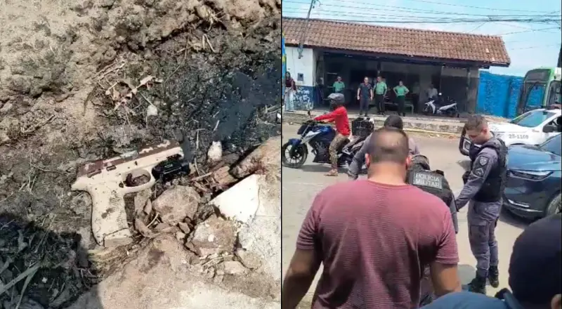 Dois homens são baleados durante troca de tiros na Compensa